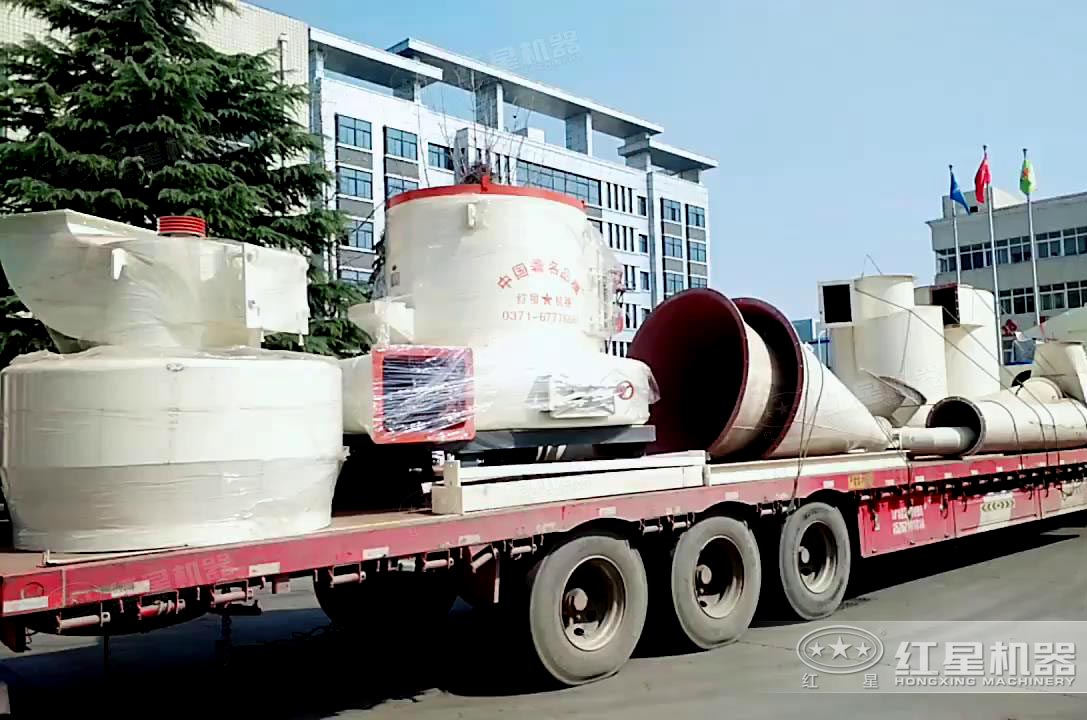 壹号娱乐官网粉玻璃磨粉机设备发货